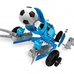 Top Race Télécommande RC Robotic Catapult Metal Take Apart Robotic Ball Launcher Shooter Arm Electric Building Kit DIY Stem Hobby Science Toy for Children & Adults